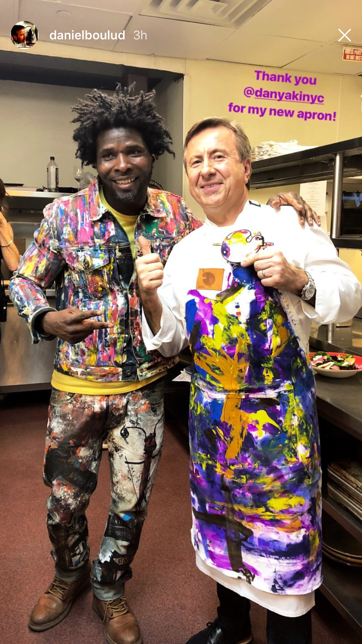 Chefs, Tastemakers Ideation aprons, Oprah Winfrey in image | Danyaki