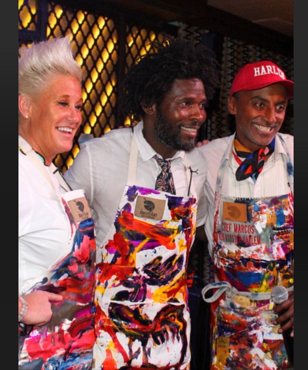 Chefs, Tastemakers Ideation aprons, Oprah Winfrey in image | Danyaki